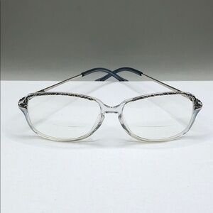 Safilo Elasta ELASTA 5787 Half Print Half Clear FRAMES Italy 51-15-130